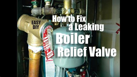 Boiler Pressure Relief Valve Leaking and What to Do